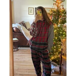 Vintage Flannel Pants Set